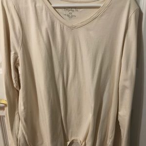 Long-sleeved everyday tee